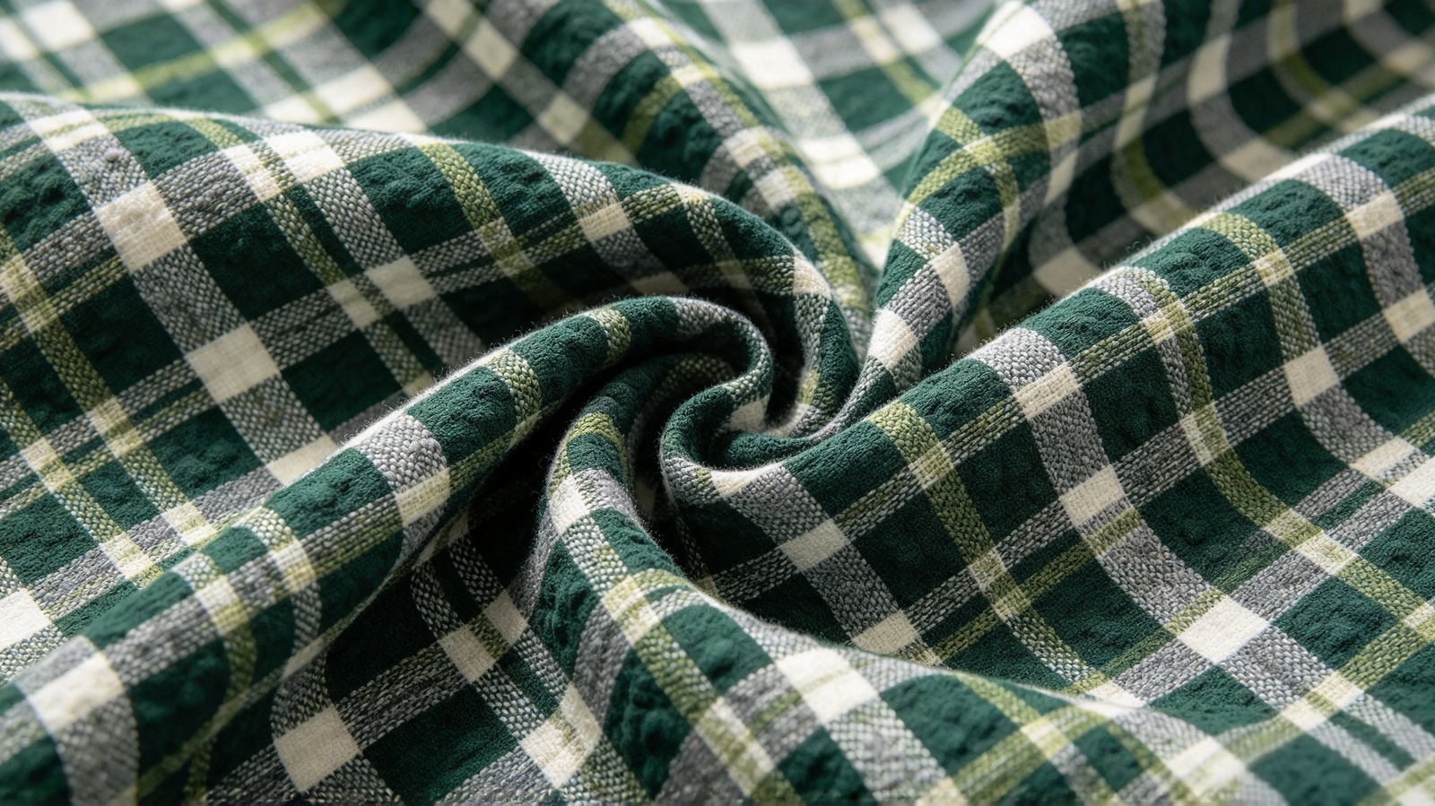 Elastic recovery with the pattern sharpness of yarn-dyed weaving. Built for fitted shirts, slim blouses and silhouettes that need to move all day.